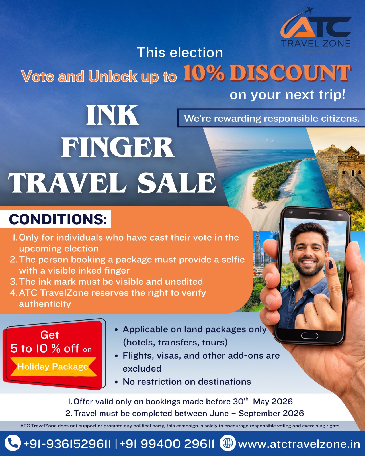Ink Finger Travel Sale